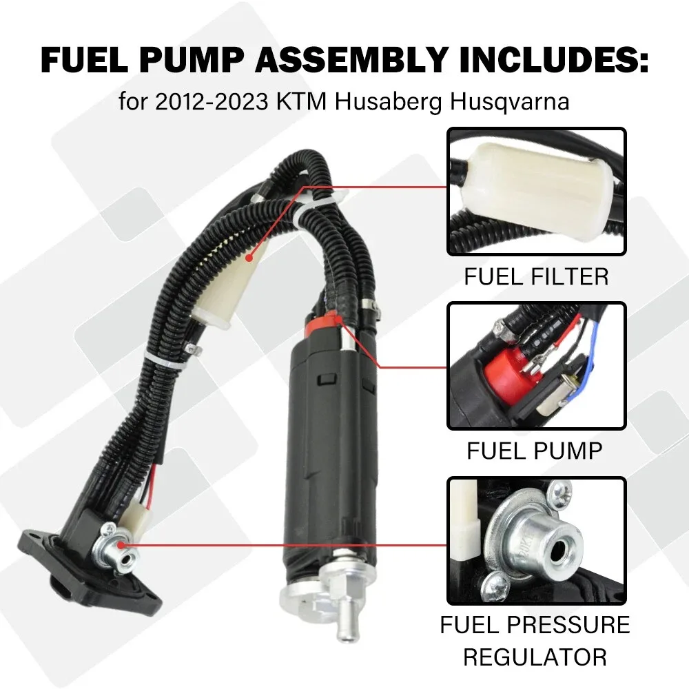 مجموعة مضخة الوقود للدراجة النارية داخل الخزان 78107088300 لـ KTM Husaberg Husqvarna 2012-2023 81207090000 81207090100 78107089100