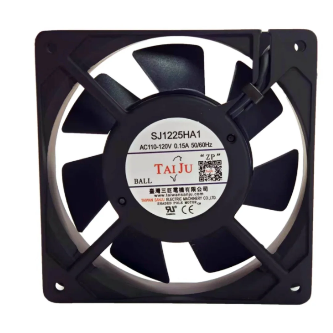 

SJ1225HA1 AC 110-120V 0.15A 120x120x25mm 2-Wire Server Cooling Fan