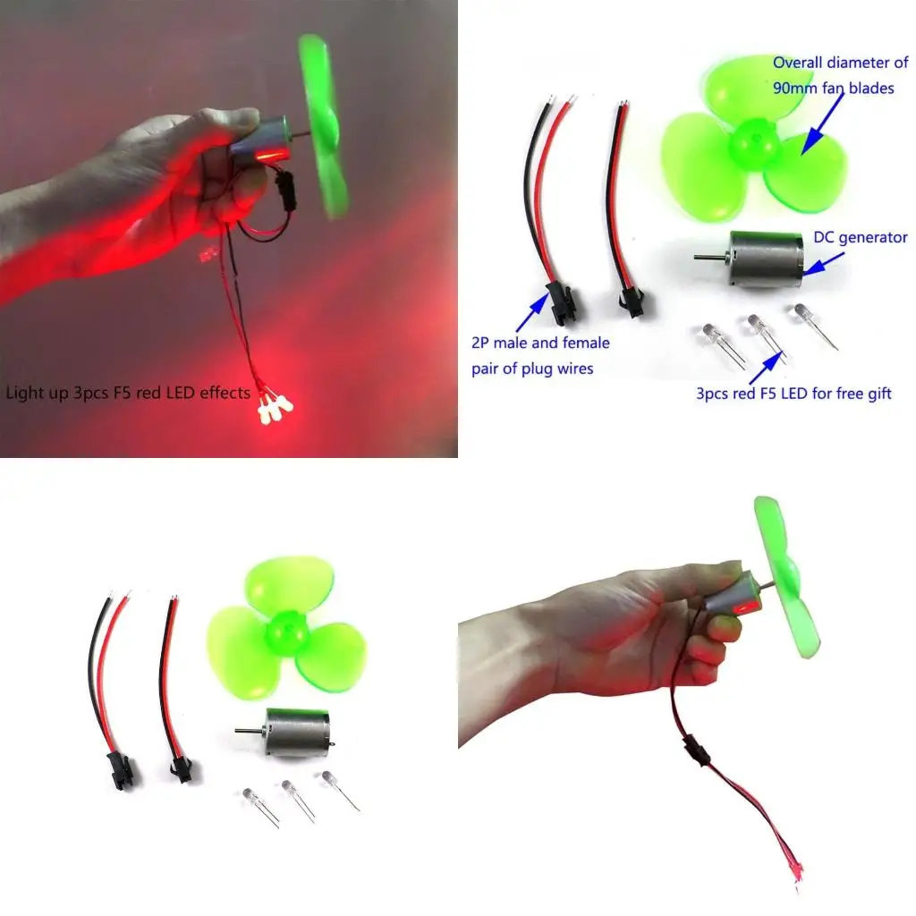 Mini New Wind Micro for Turbine Generator 5V USB Output Power Mot