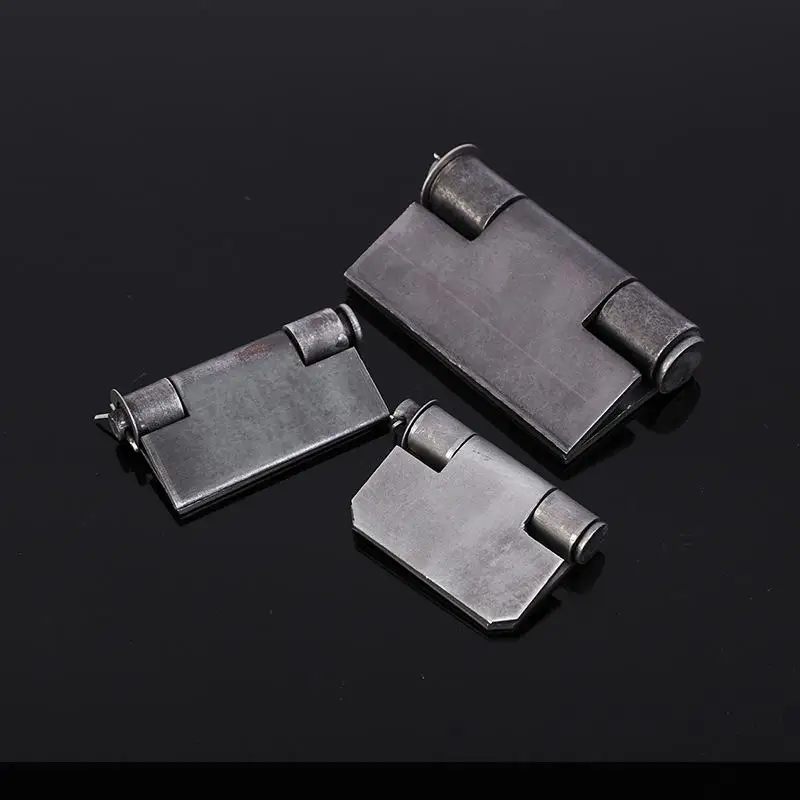 1PCS Thickened Welded Hinges Iron Door Hinges Electric Welded Hinges Heavy-Duty For Car Carriage Hinges Disassembly Hinges
