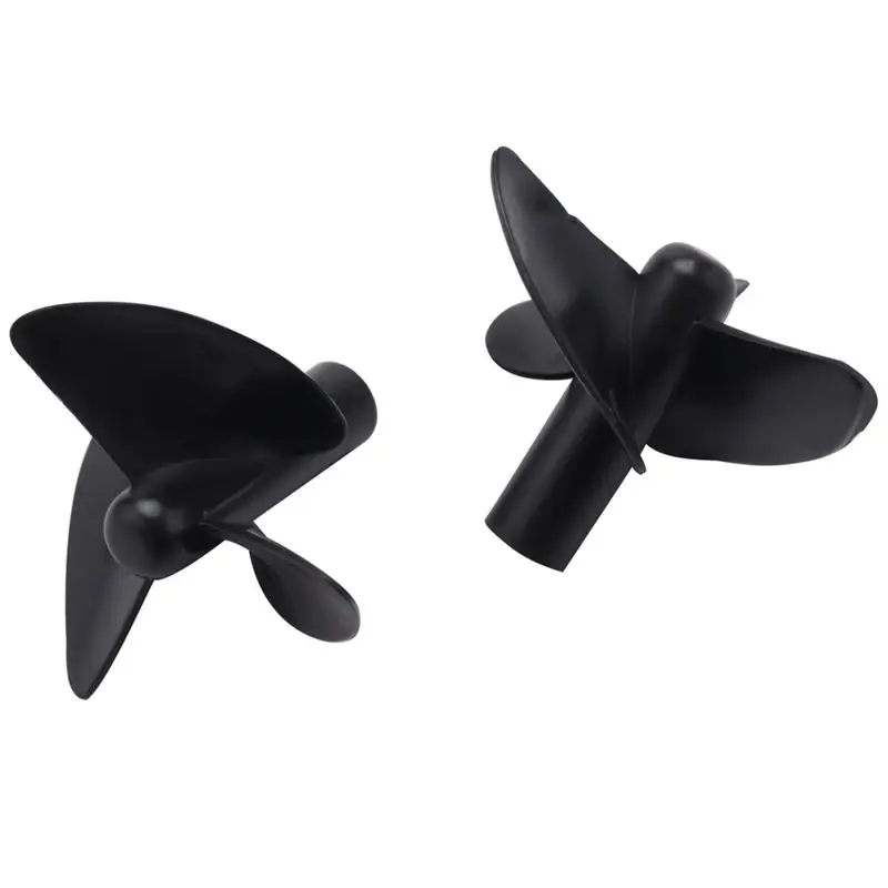 L79A 4Pcs 3-Blade Propeller 4 Left & 4 Right for 2011-5 Fishing Bait Boat Fish Finder RC Boat Spare Parts Accessories