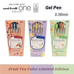 UNI Fruit Tea Color Autumn and winter season Limited 0.38mm Gel Pen UNI-BALL ONE School Creative Writing Japanese Stationery