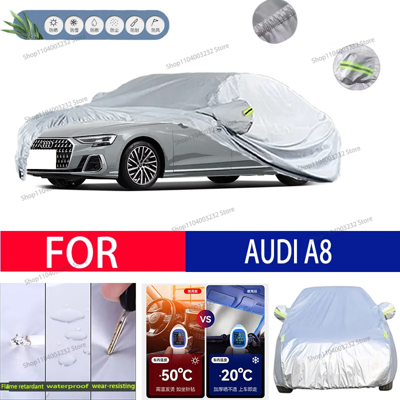 

For Audi a8 Car clothing sun protection snow prevention antifreeze car protective cover auto cover