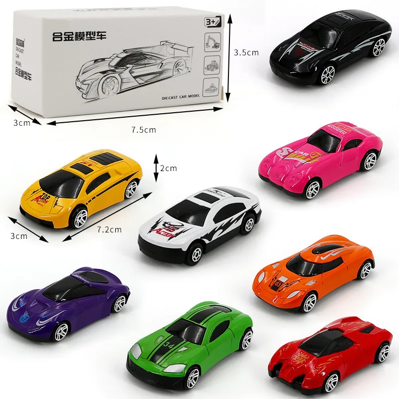 1:64 Mini Legering Racing Voertuig Model Collectie Kinderen Speelgoed Metalen Klassieke Auto Decoratie Jongens Speelgoed Voor Kinderen Geschenken Auto Speelgoed