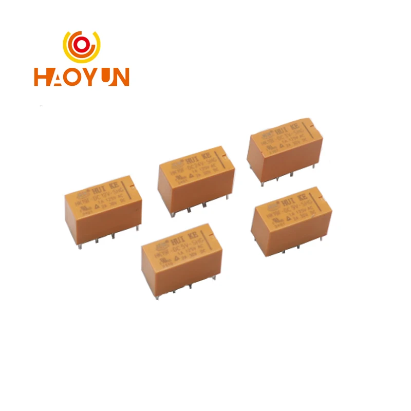 【5-1PCS】Relay HK19F-DC3V-SHG HK19F-DC5V-SHG HK19F-DC12V-SHG HK19F-DC24V-SHG HK19F-DC24V-SHG HK19F 5V 9V 12V 24V 8PIN 2A Relays