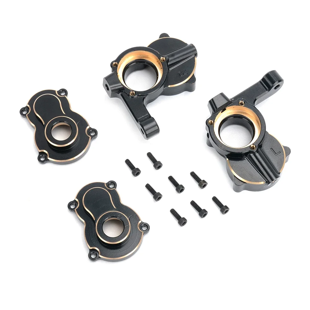 Heavy Brass Steering Knuckle L/R P860117 Upgrade Parts For RGT EX86170 1/10 RC Crawler