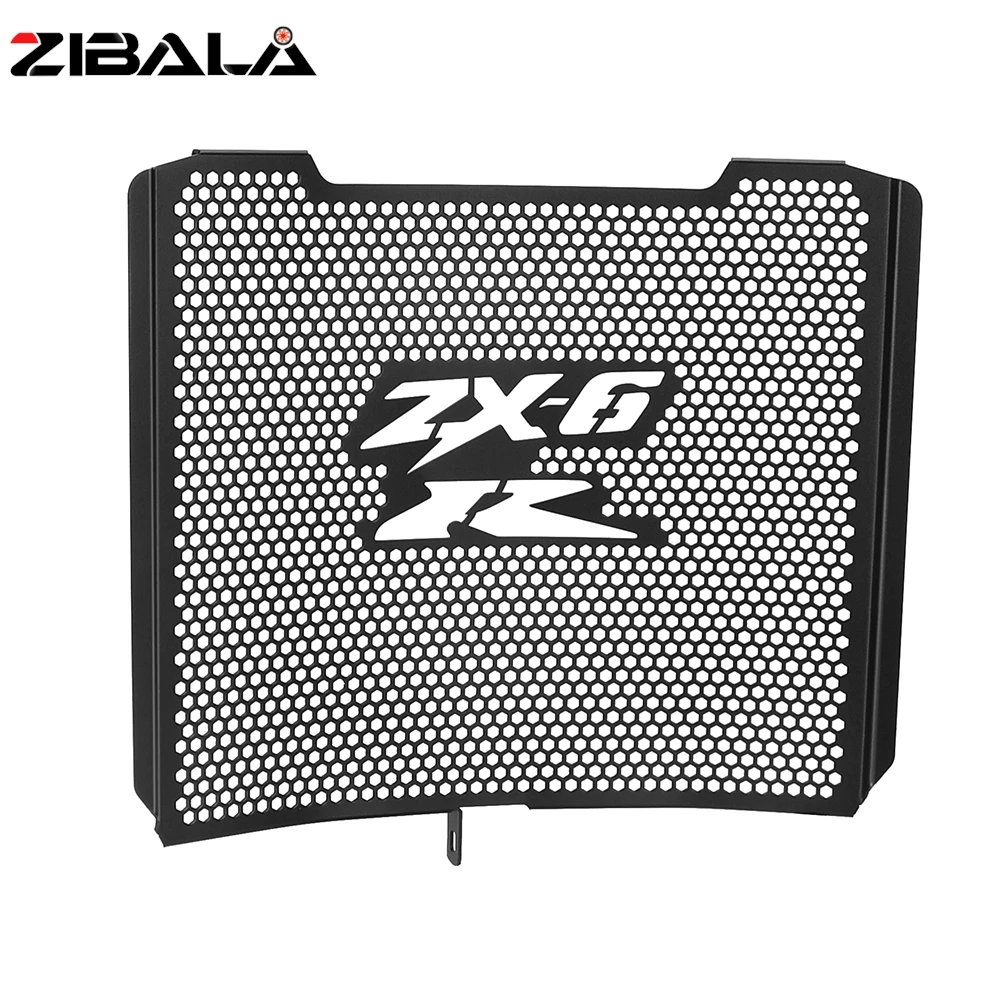 For Kawasaki ZX6R NINJA ZX6R ZX-6R Radiator Grille Guard Grill Cover Protector Accessories ZX636 ZX6R Performance 2024-2025-2026
