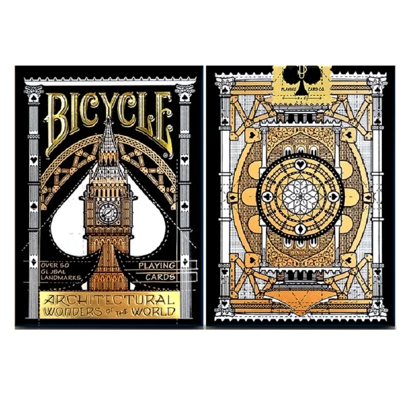 Bicycle Architectural Wonders of the World Playing Cards USPCC Collectable Deck Entertainment