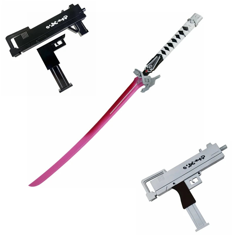 Game Cosplay Role Prop Honkai Star Rail Kafka Weapon Models PVC Gun Wood Detachable Knife Anime Accessories Halloween Costumes