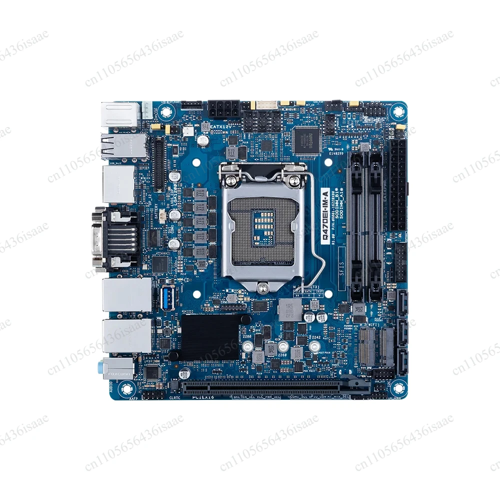Q470EI-IM-A Mini-ITX LGA1200 Mainboard, 2×SO-DIMM, Dual Intel LAN