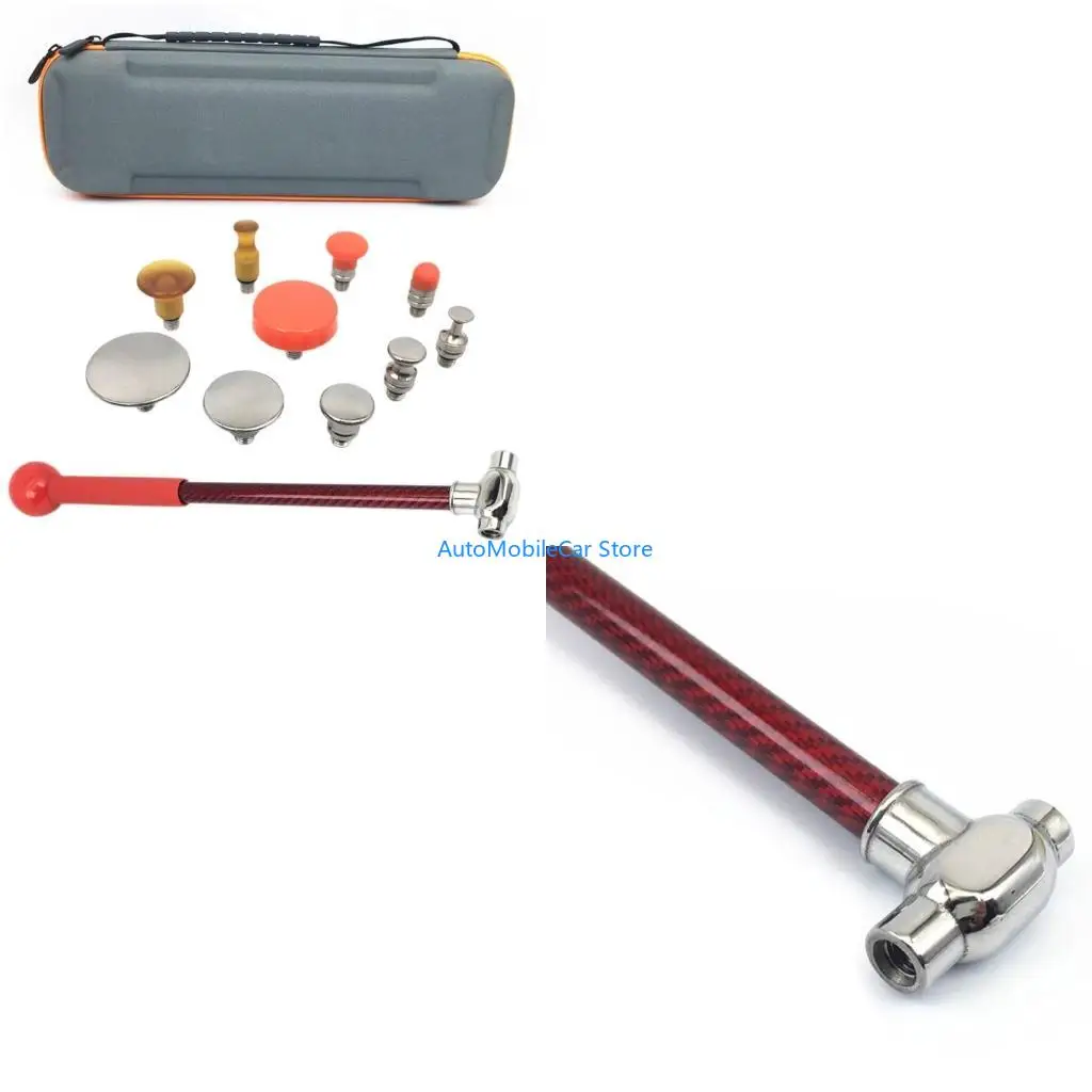 

G8TE Easy To Use Fixing Restoration Hammers & Assorted Heads Car Dent Shaping Repair Set For Mechanic Car Enthusiasts Alike