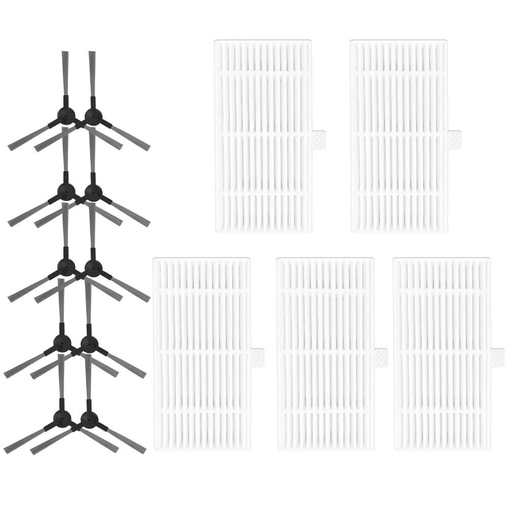 For EICOBOT BR150 Robot Vacuum Cleaner Side Brush And Filter Replacement Kit Accessories For Home Cleaning Maintenance Parts