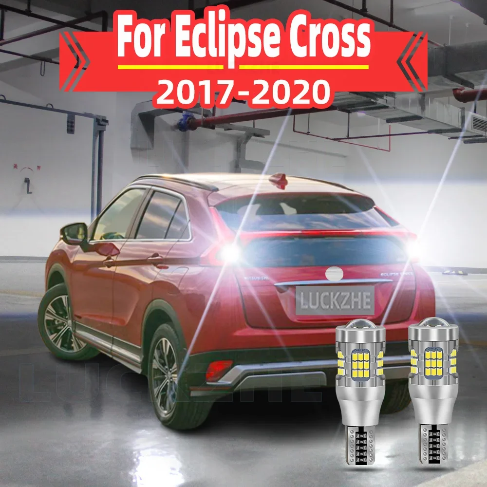 2pcs LED Reverse Light For Mitsubishi Eclipse Cross Accessories 2017 2018 2019 2020 Backup Back Up Lamp