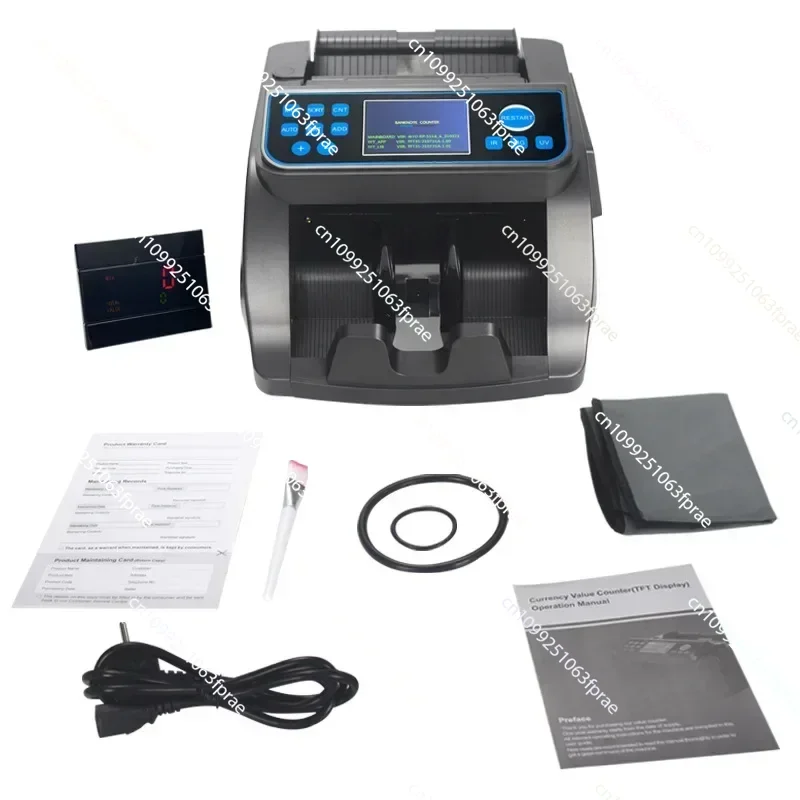 

6000D EUR Mix Value Money Cash Counter Fake Bill Detector Banknote Fast Counting Speed Portle Detecting Machines