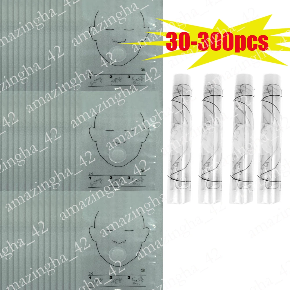 Portable 30-300PCS CPR Face Shield CPR Resuscitator Mask Breathing Mask Rescue Training Kit