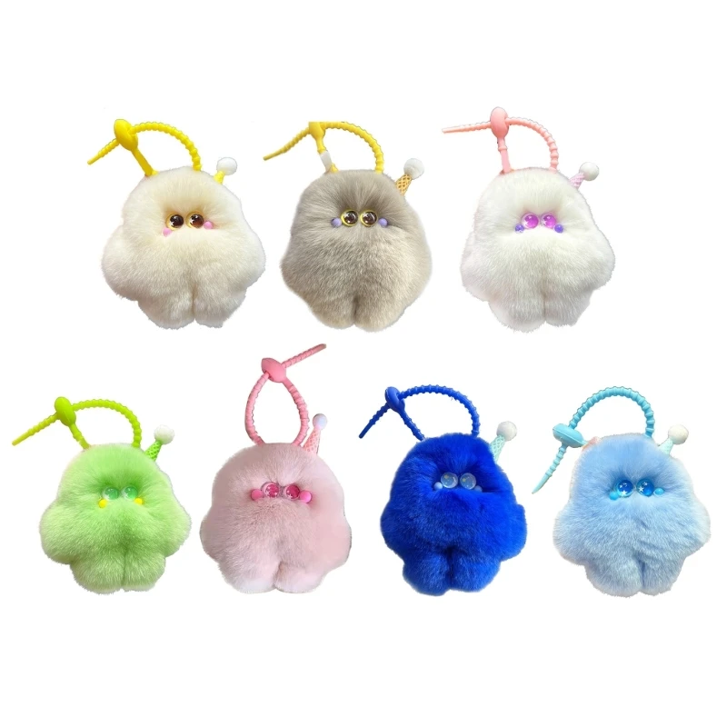 Cartoon Plush Toy Soft Stuffed Pendant for Backpack Handbag Car Mirror Gift Dropship