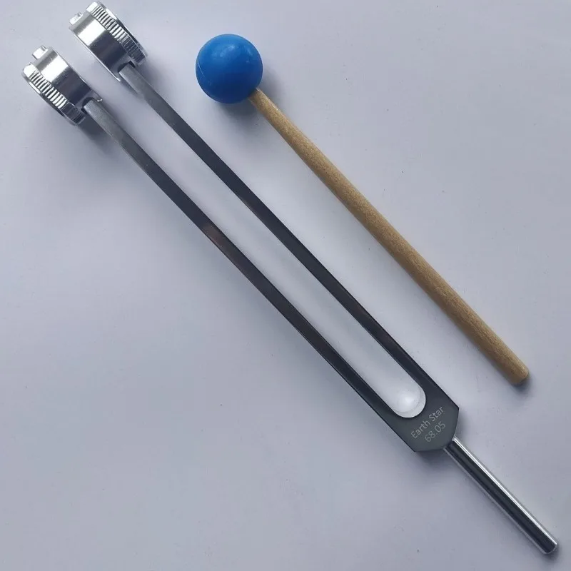 

68,05 Гц камертон Шуман резонанс камертонные вилки чакра терапия ударные инструменты диапазоны музыкальные инструменты