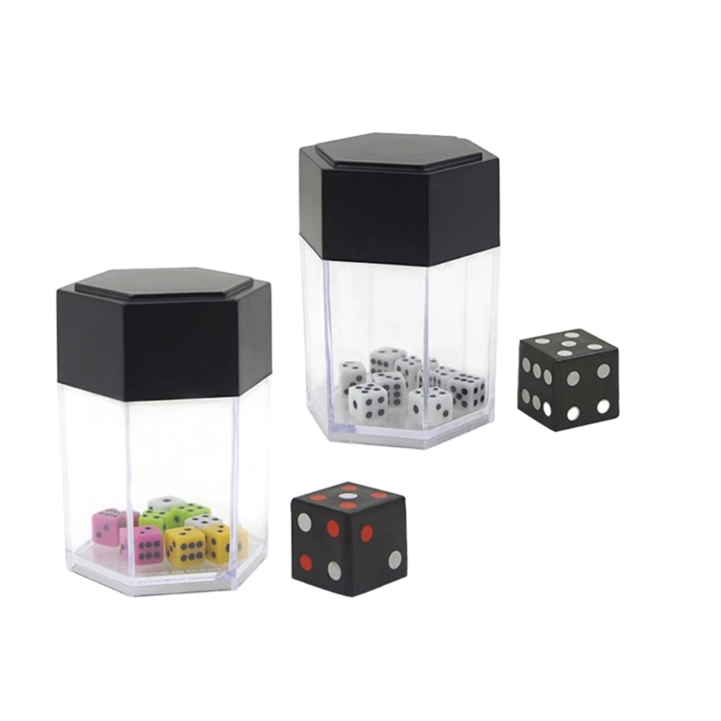 

Funny Trick Toy Close Up Props Dices Bottle for Beginner Stage Performers
