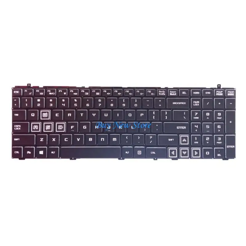 

20ce Новый оригинальный макет US RGB BACKLIT / NO подсветная клавиатура английского