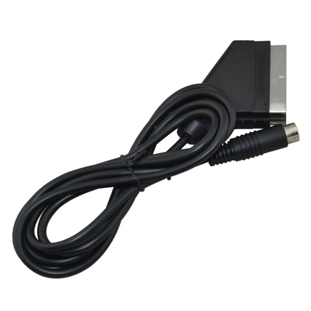 Scart Cable for SEGA Saturn NTSC and PAL Plug