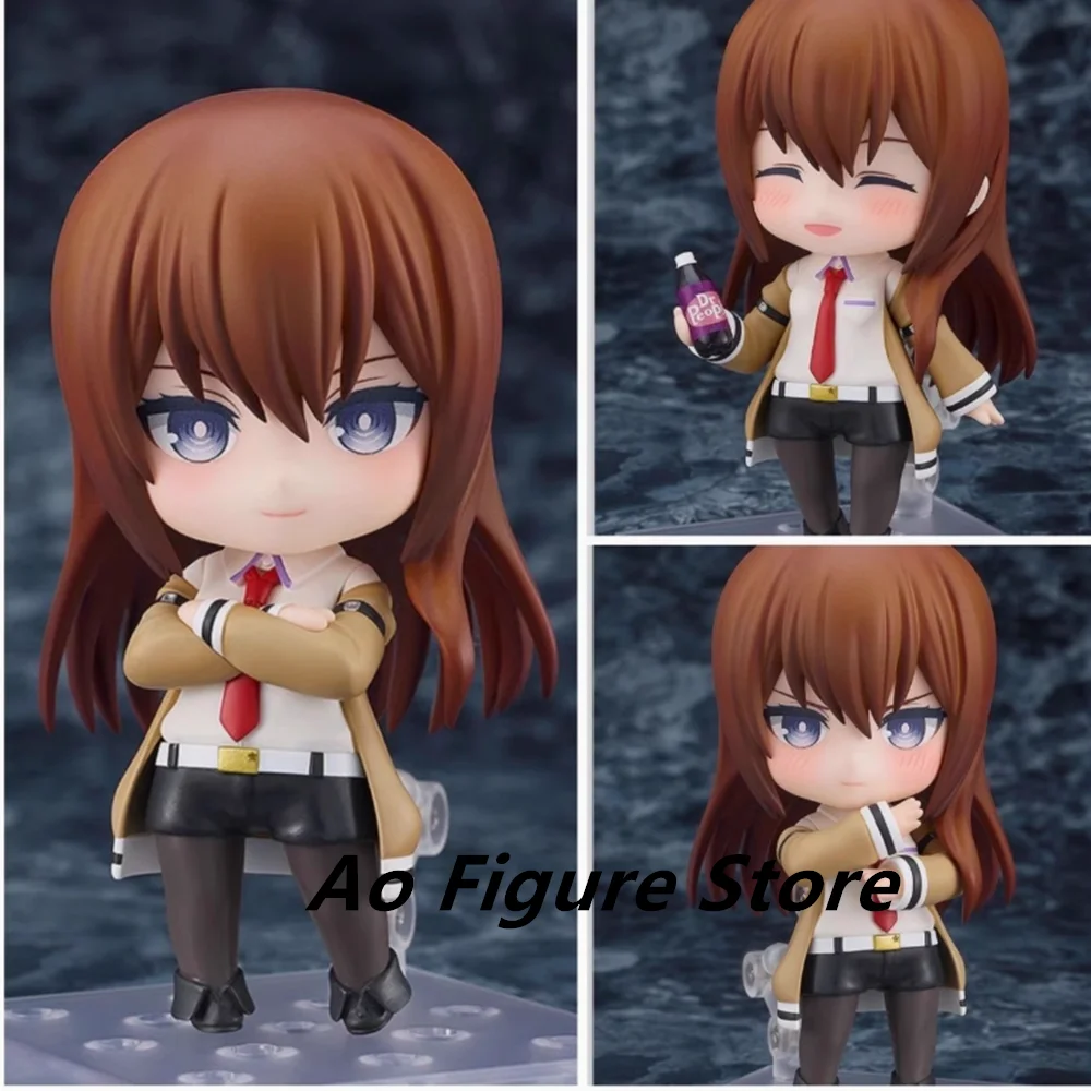 Figura de ação # 2521 Steins Gate Anime Figura Kurisu Makise Amane Suzuha/Shiina Mayuri Estatueta Modelo Colecionável Boneca Brinquedos Presente