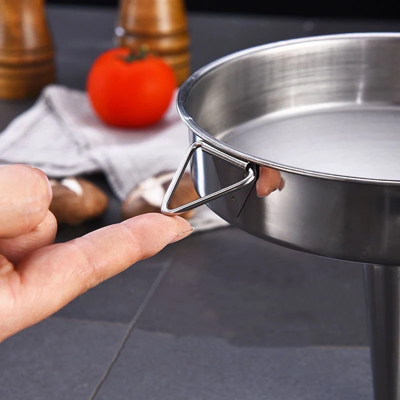 1pc Metal Funnel For Canning Kitchen Tools Kitchen Accessories Wide Mouth Funnels Bar Wine Beer Oil Flask Funnel