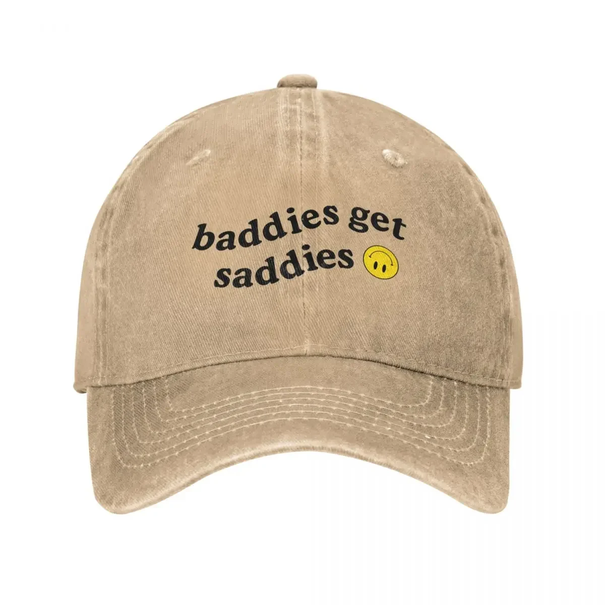 Classic Joe Jonas Baddies Get Saddies Baseball Cap Unisex Style Distressed Cotton Headwear Music Funny Outdoor Workouts Caps Hat