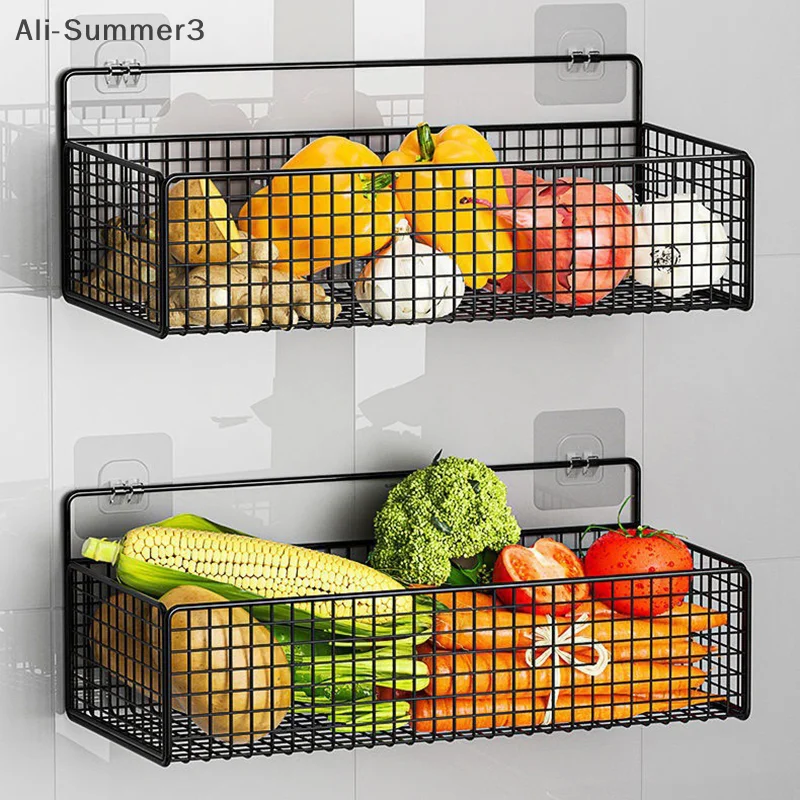 

Multifunctional Bathroom Organiser Toiletries Organiser No-Punch Bathroom Shelf Bathroom Kitchen Wall Mount Storage Rack