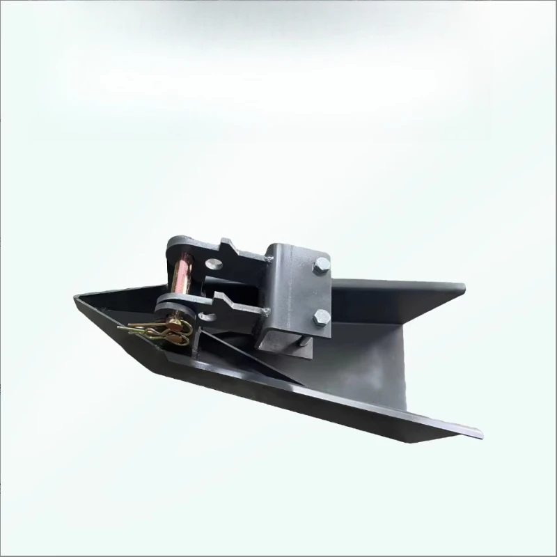 Tractor trenching artifact, can flip paddy field trenching device, install flat field device hook opener, and drag trench device