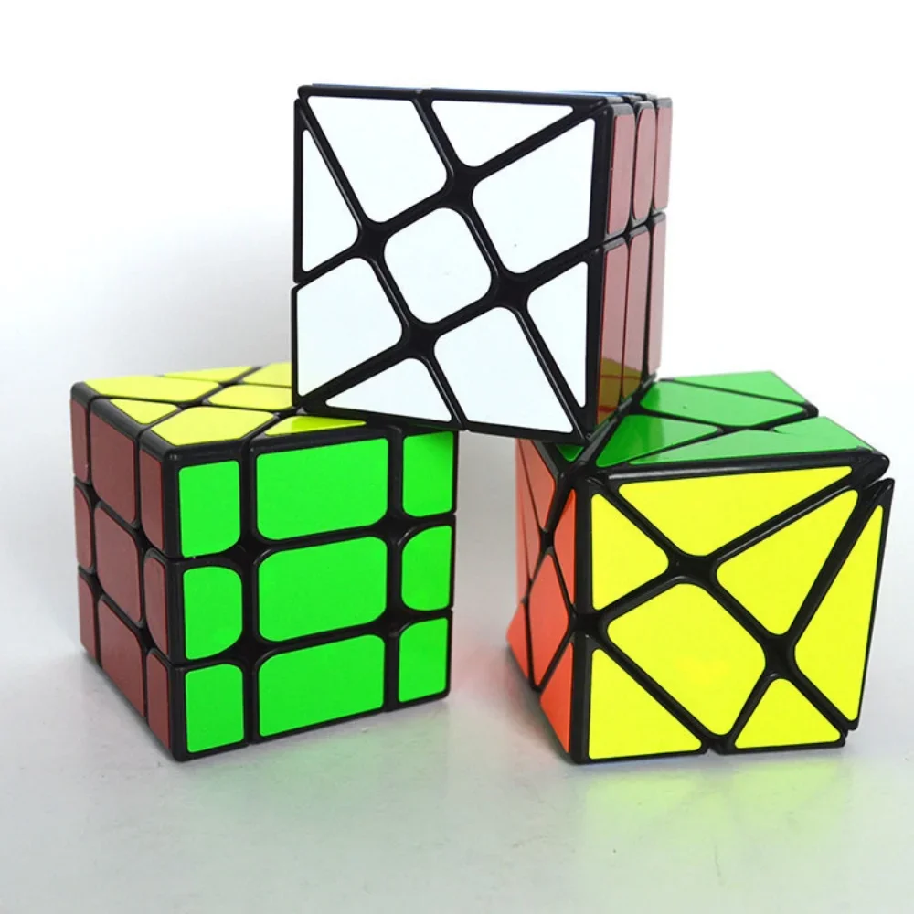 [Picube] YJ Strange Puzzles 3x3 Fisher Windmill Axis Magic Cube Puzzle Speed Magico Professional Educational Toy for Children