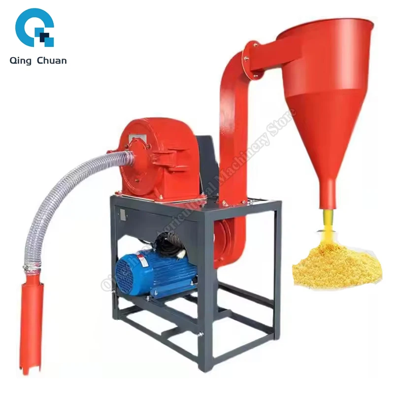 

Corn Grinder Household Grain Processing Machinery Commercial Automatic Self-Priming Corn Grinder Machine Flour Mill