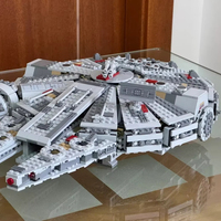 Space Wars Millennium ship Bricks Stars Fighter For Millennium Set Falcon Ship Model Building Blocks Toys For Children1381pcs