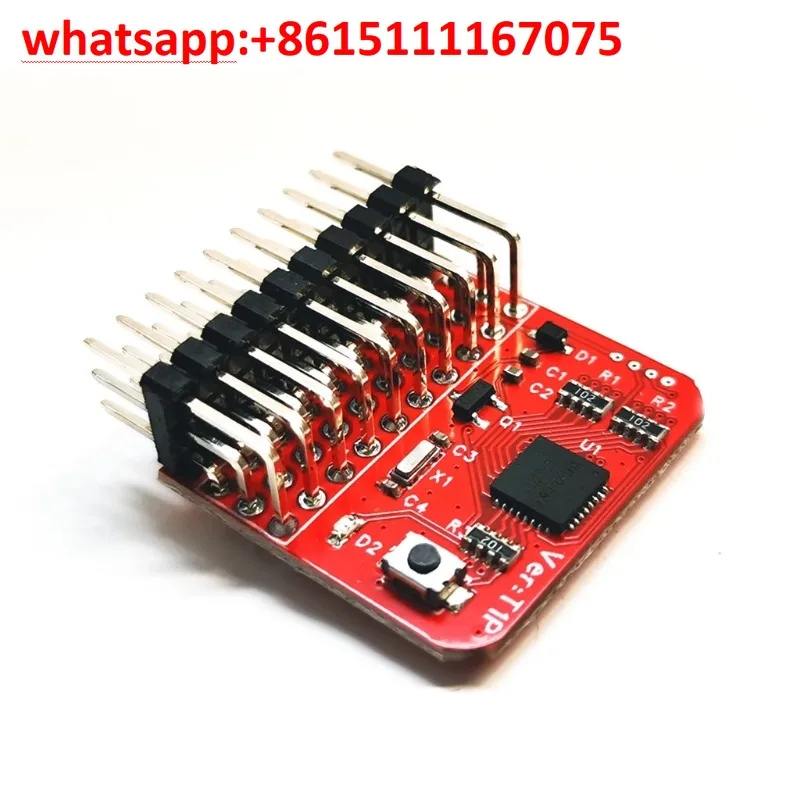 T1P 8 Channel RC Signal Conversion Module 32-bit Processor PWM PPM SBUS ELRS Signal Transmitter For FPV Drone 3-30V Input