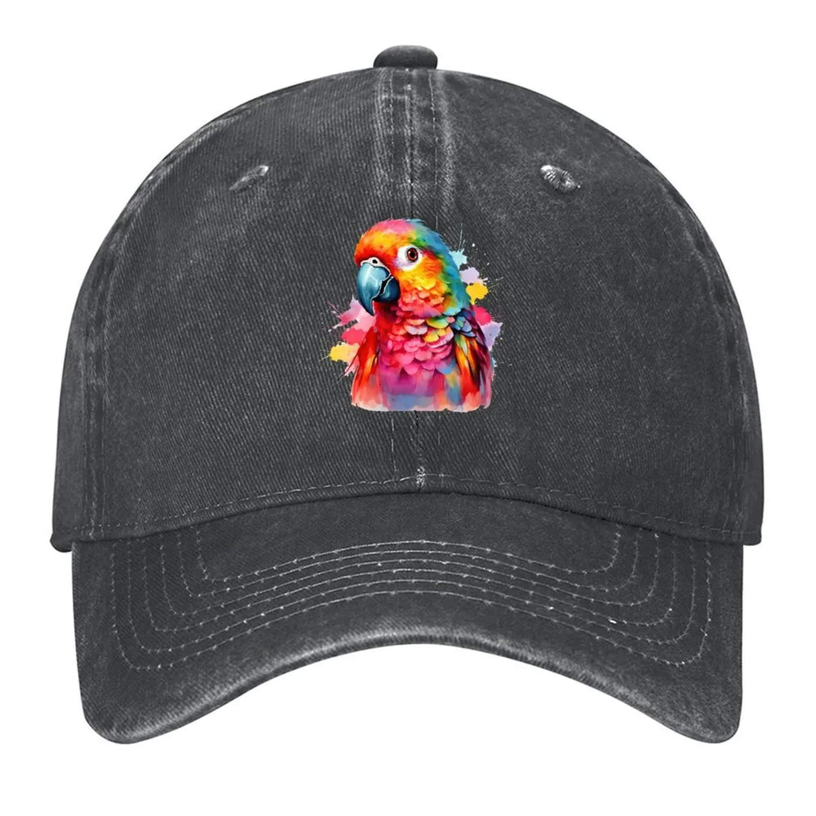 

Parrot Baseball Cap fishing hat Wild Ball Hat Funny hats Icon For Women Men's