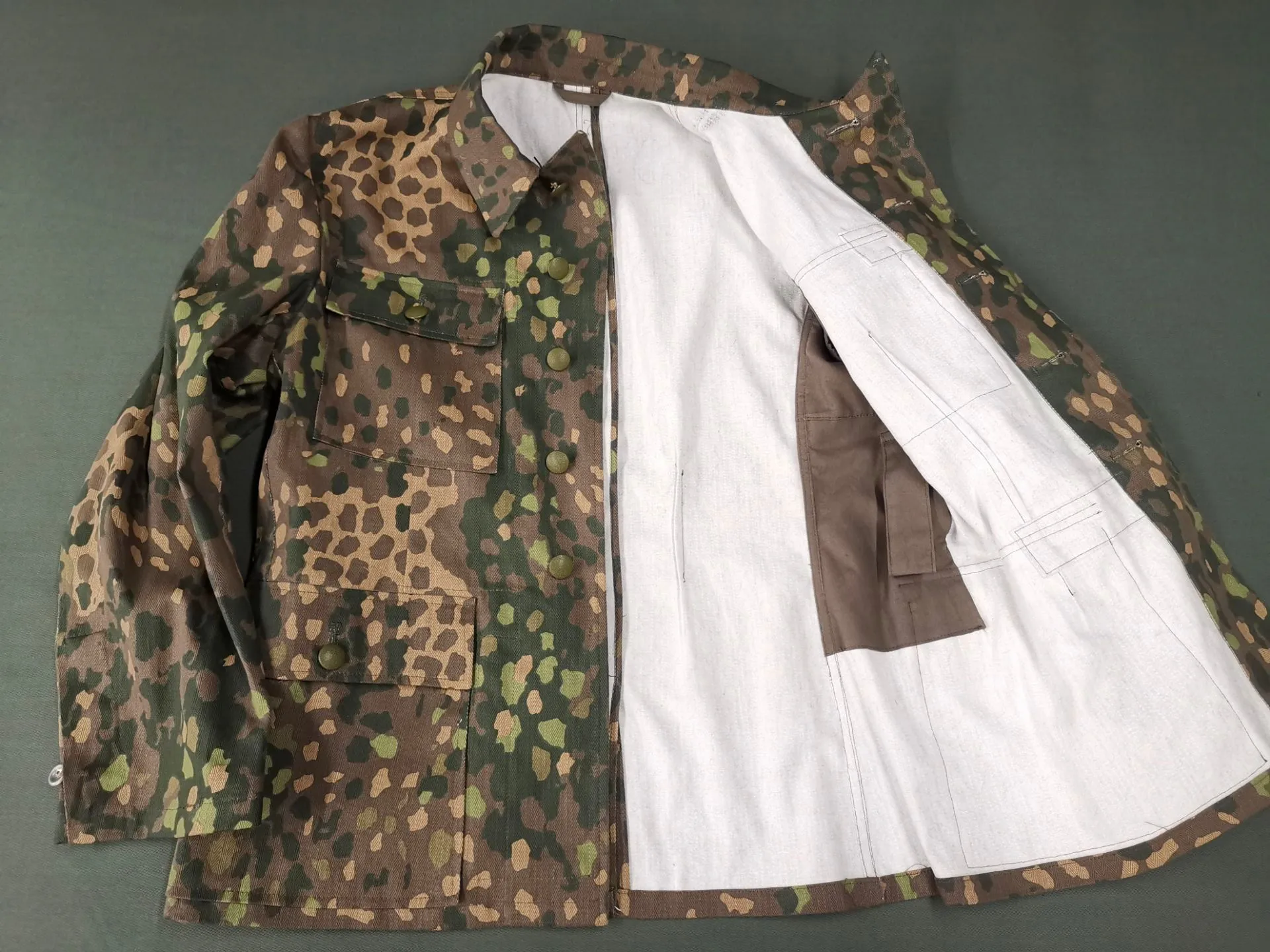 EMD   DOT 44 camo M43 field tunic