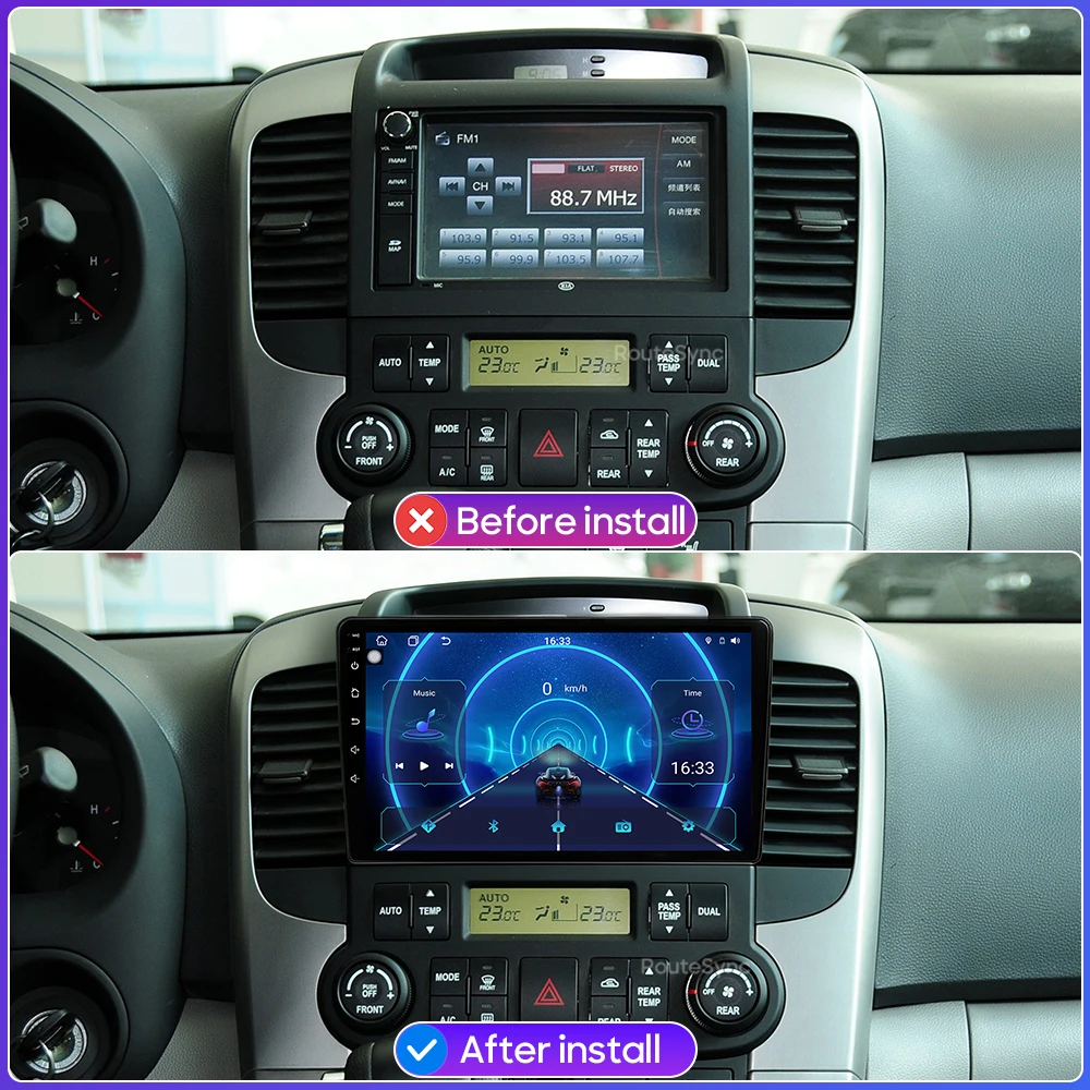 Car Multimedia Player For KIA Carnival VQ 2006 - 2014 Android 16 Radio Carplay Auto 2din GPS Navigation Stereo Video Head Unit