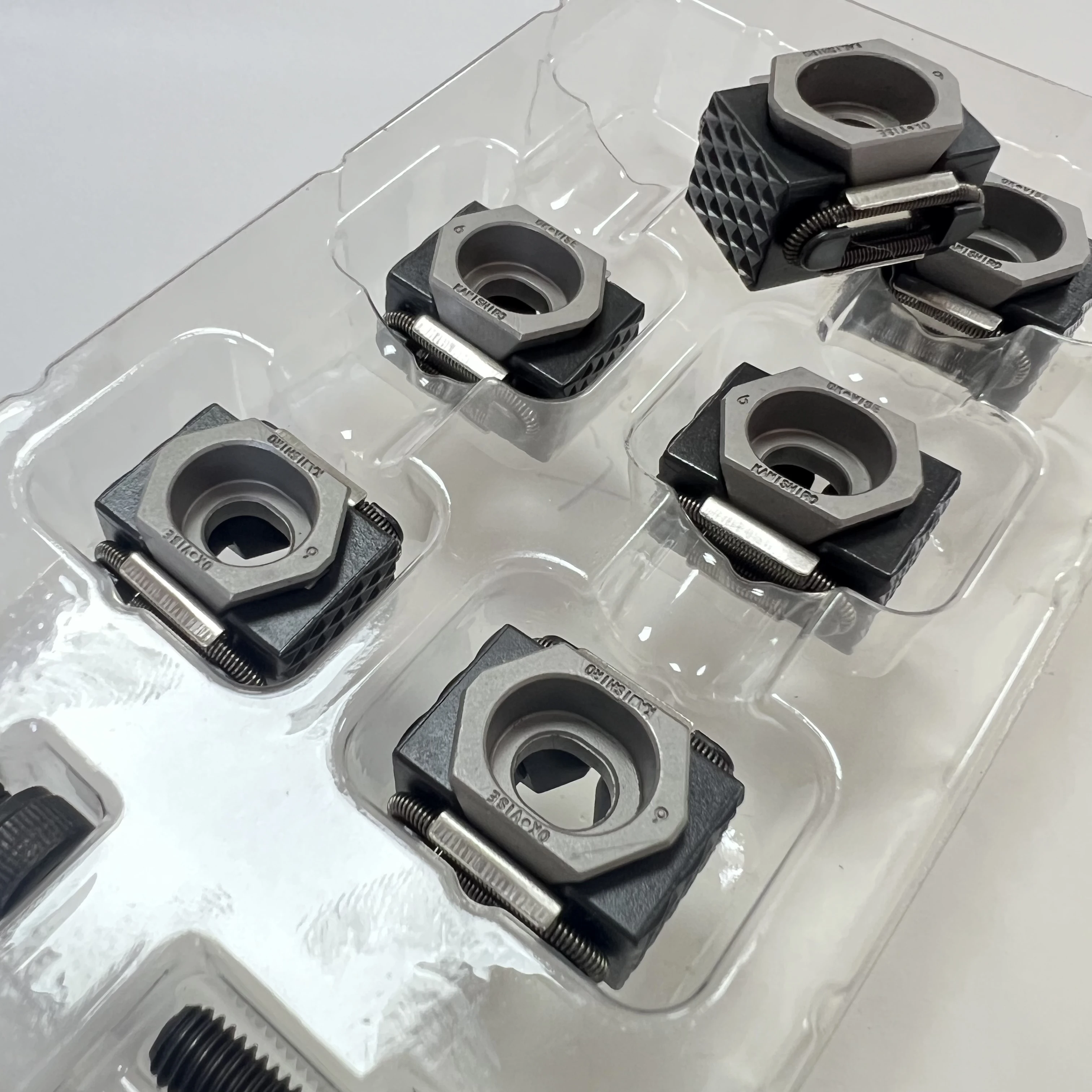 OKC OKP VISE M6 M8 M10 M12 Bilateral Expansion Clamping Type Vice Parallel Side Clamping Vice for CNC Milling Machine Processing