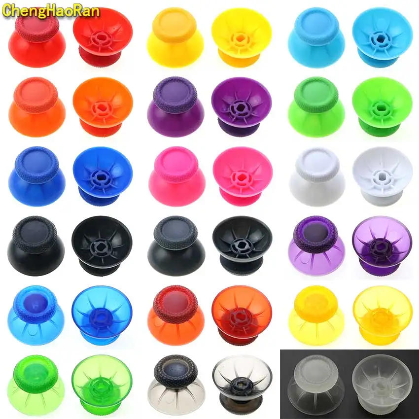 

2pcs 3D Analog Joystick Thumb Stick Grip Cap Button For PS5 Joypad Controller Repair Part Thumbstick Cover Replacement