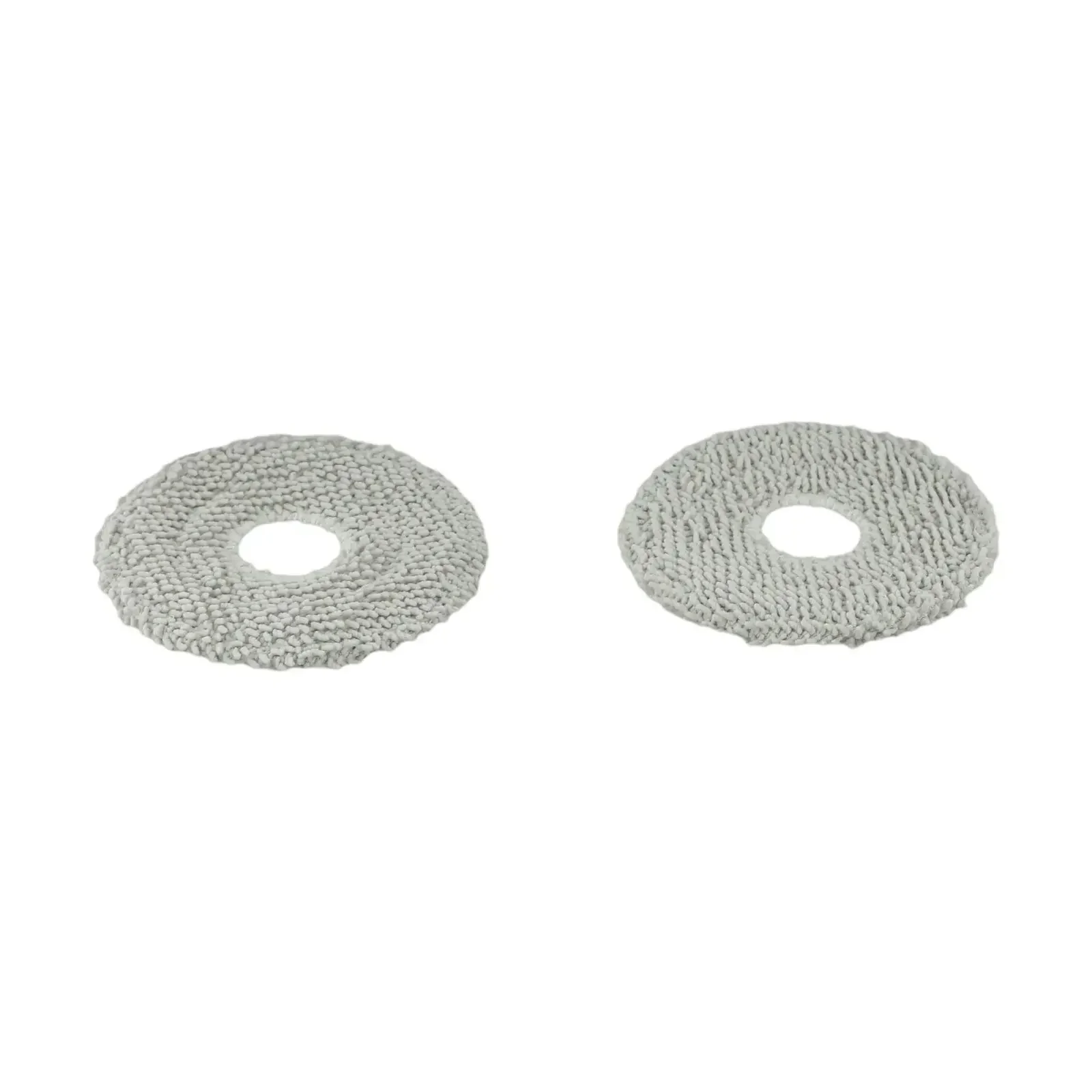 

For Qrevo Pro For Qrevo S Reusable Mop Cloth Mop Cloth Robot Vacuum Accessories Light Gray Microfiber Mop Cloth Set