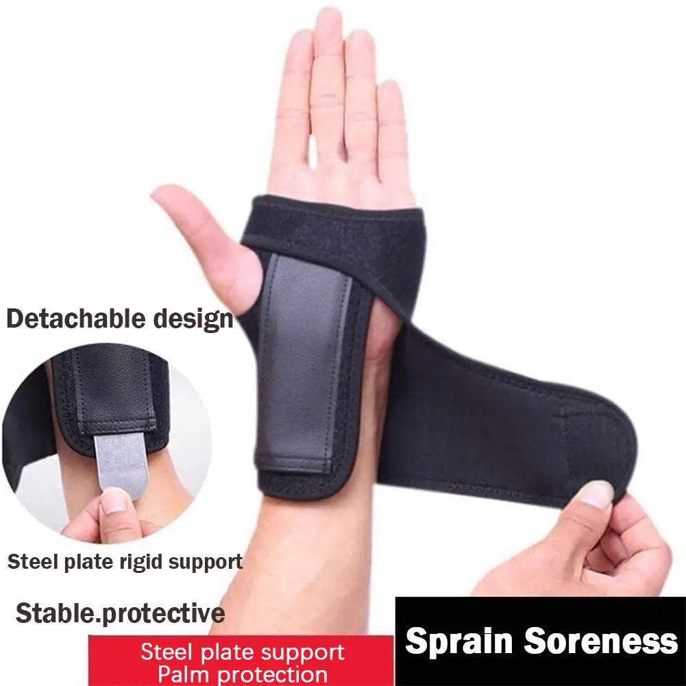 1PC Adjust Splint Sprains Arthritis BandBandage Orthopedic Hand Brace Wrist Support Finger Splint Carpal Tunnel Wrist Brace