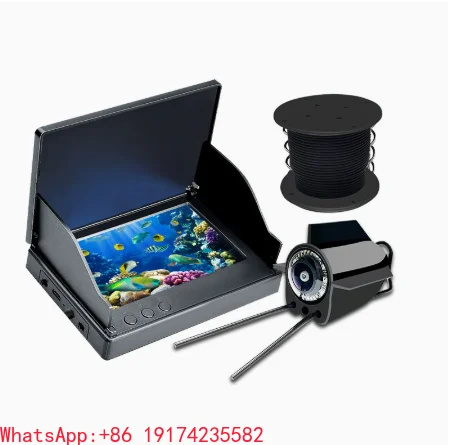Portable 4.3-Inch CVBS Signal Underwater Camera Monitor with High Brightness and Built-in Battery for Fish Finding