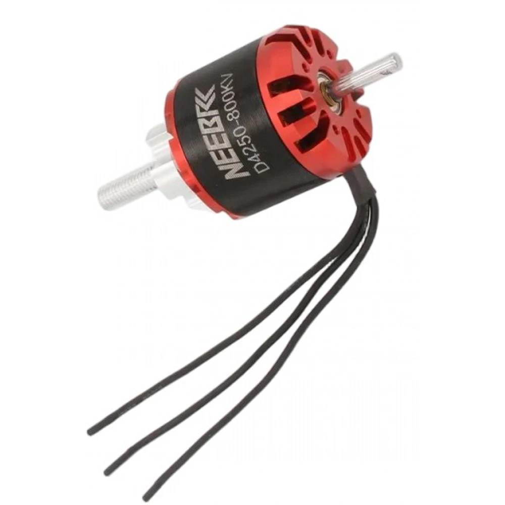 

D4250 800KV Brushless Motor 8mm Dual Shaft 3-7S Lipo for 11x5.5 Propeller RC Fixed-Wing 3D Simulation Aircraft Drone Accessories