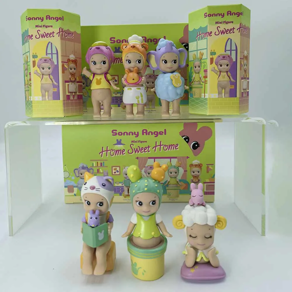 

Sonny Angel Mini Figure Home Sweet Home Series Blind Box Model Anime Doll Desktop Ornament Decor Toy Girl Birthday Gift