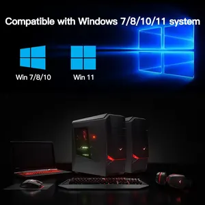 Fengvi-Wifi 5 PCI-e Wireless adapter, AC1200 network card, double band, 2.4g/5GHz, 802.11ac, Bluetooth 4.0, Windows Desktop 7/8/10/11 Main Sales WiFi Bluetooth Network Plate - №2