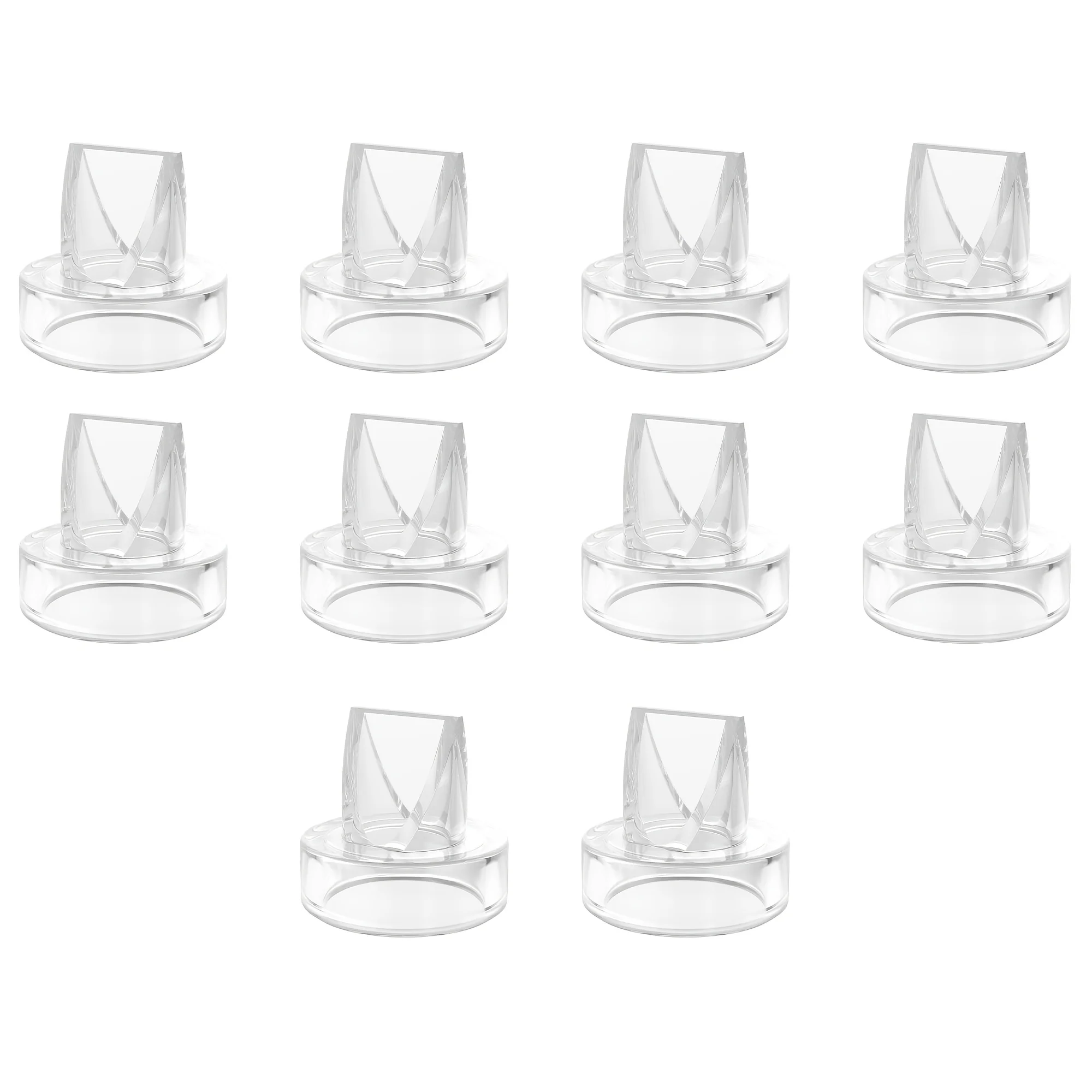 

10 Pack S9 Pro / S12 Pro / S9 / S12 Duckbill Valve, Compatible with Momcozy/TSRETE/NaNaLazy Breastpump, for Zomee Collection Cup