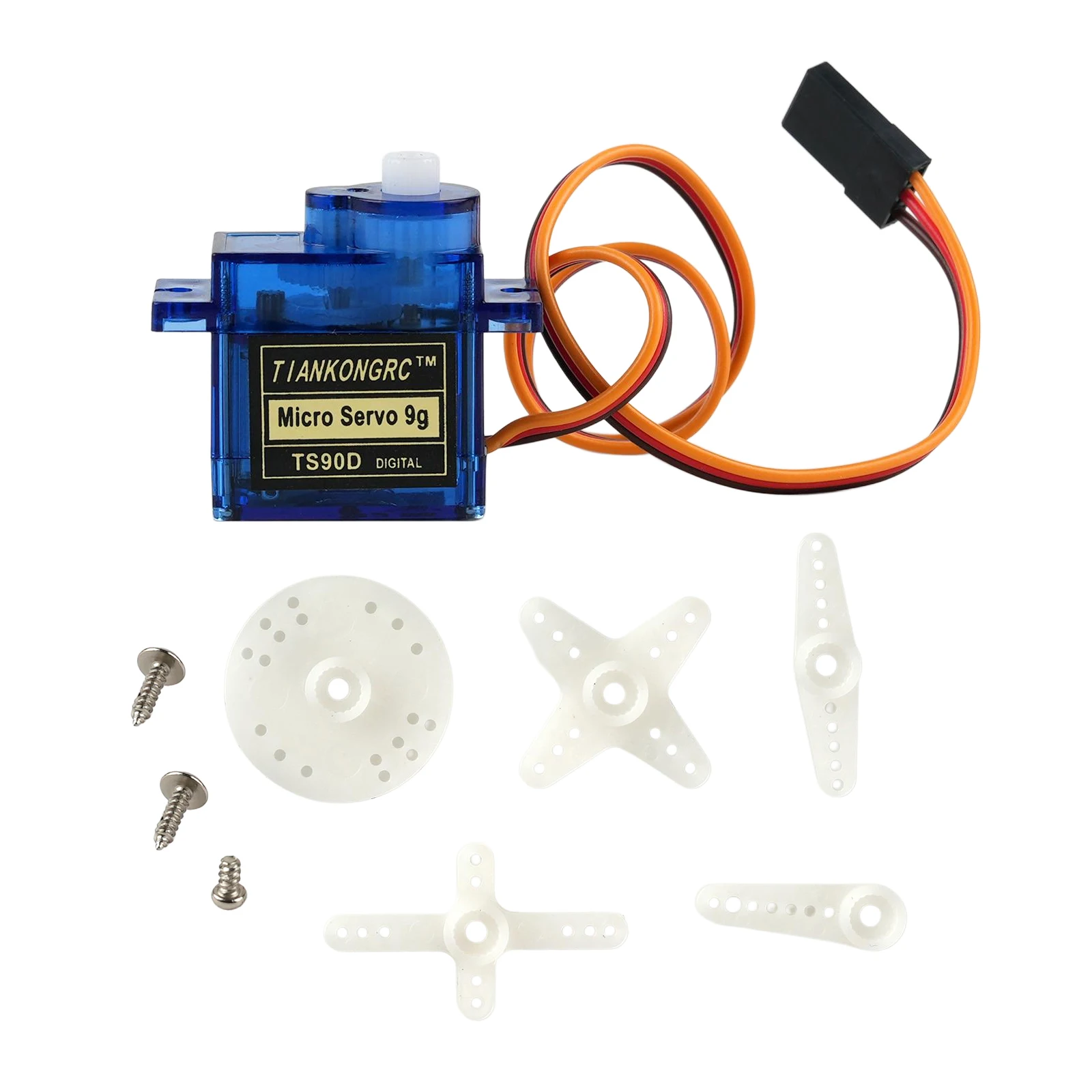 Stemedu Microbit Compatible TS90D 9G Digital Servo 180 Degree Angle Control for Coding Robot (1/2/4pcs)