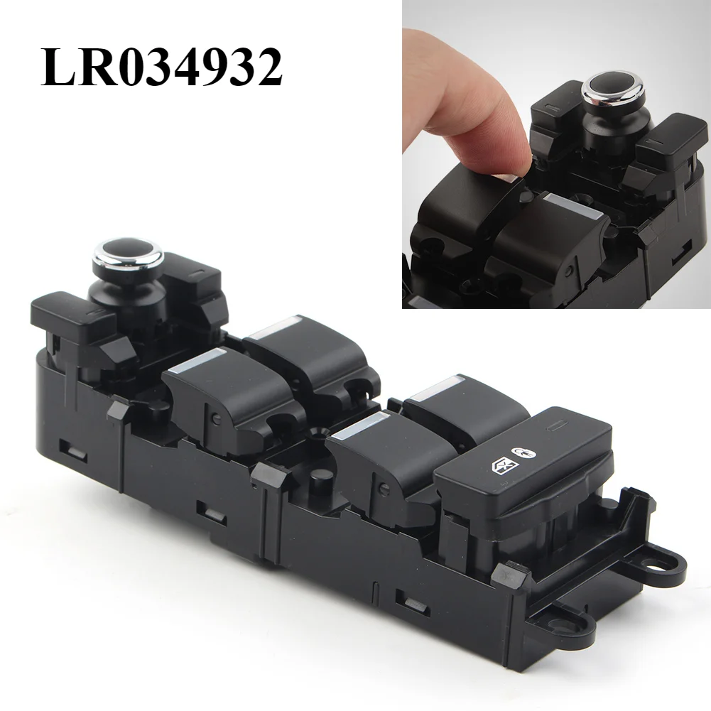 Car Window Switch Master Power For Land Rover Range Rover Sport L494 2014 2015 2016 2017 LR034932 Black