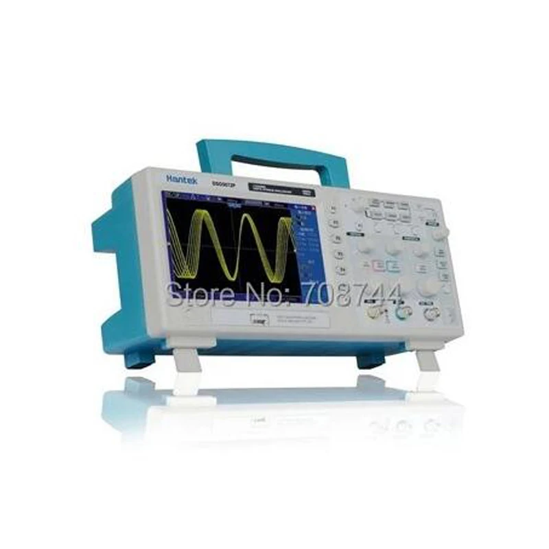 Hantek-Oscilloscope à stockage numérique DSO5072P, 70MHz, 2 canaux, 1GSa/s, longueur 24K, USB