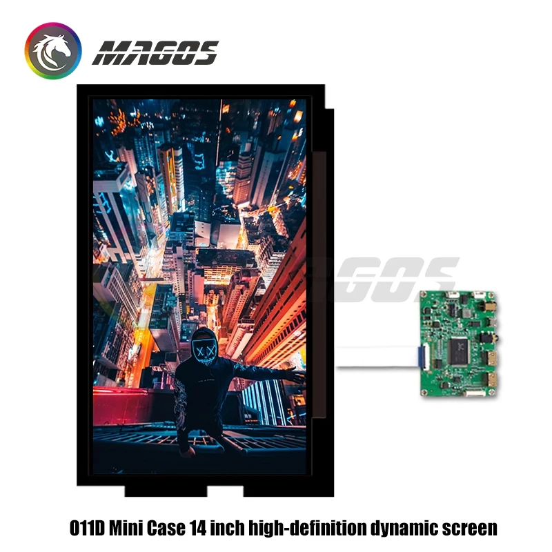 Imagem -03 - Mini Dynamic Display Screen Painel Lateral Monitor Ips Case Lian li Parte Mod Monitoramento Aida64 60hz 1080p O11d