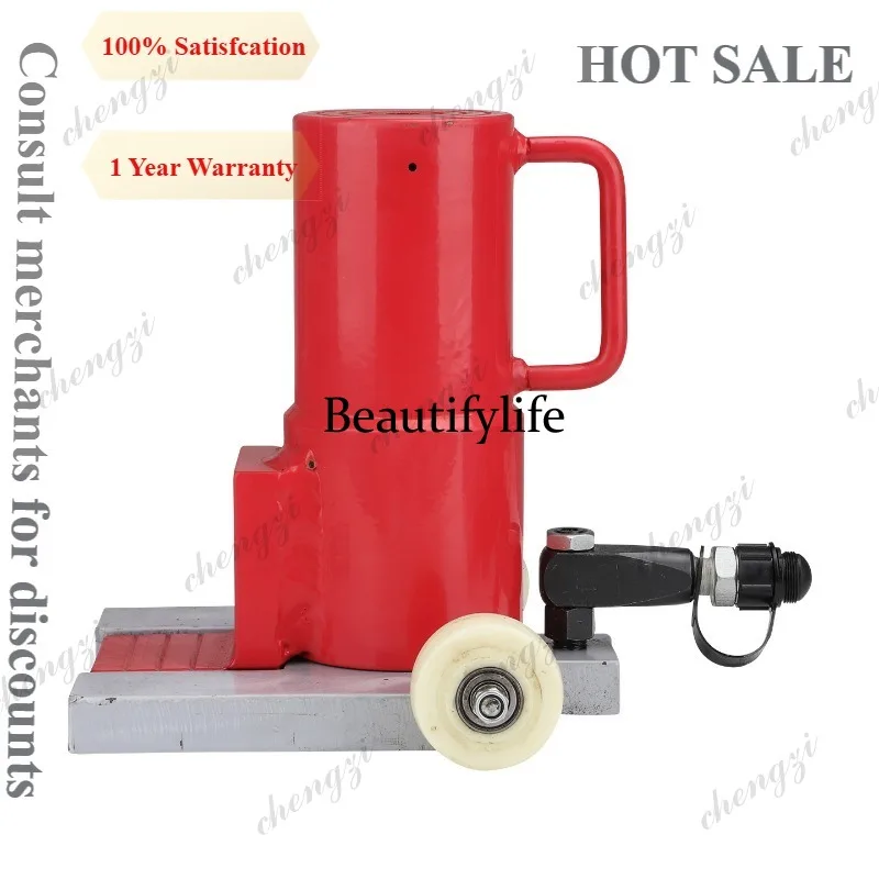 

A81 Split Toe Jack Hydraulic Low Profile Lifting Tool With Electric Hydraulic Pump Lithium Battery Power For Heavy Machinery Mov